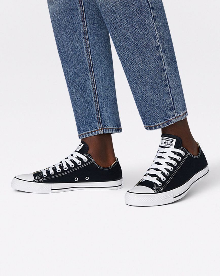 Women's Converse Chuck Taylor All Star Classic Low Top Shoes Black | AU 34E15X